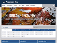 Tablet Screenshot of andersonkill.com